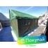 Палатка Каркасная утепленная зеленого цвета 5х4 Палатка Каркасная утепленная зеленого цвета 5х4